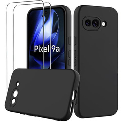 Etui SOFT MATT CASE do Google Pixel 9a + 2X SZKŁO HARTOWANE 9H
