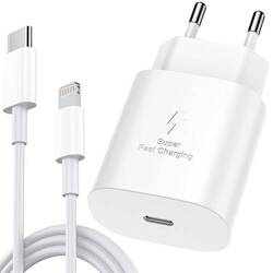 SZYBKA ŁADOWARKA SIECIOWA PD USB-C 3,3A 18W + KABEL DO IPHONE