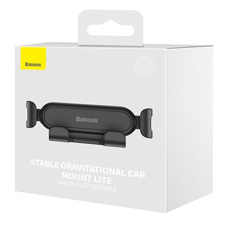BASEUS MOCNE MOCOWANIE UCHWYT SAMOCHODOWY GRAWITACYJNY DO KRATKI NA TELEFON