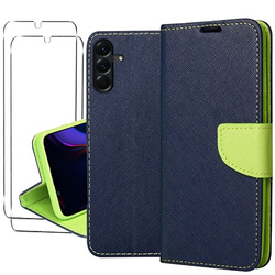 ETUI do Samsung Galaxy A26 5G PORTFEL CASE Z ZAPINKĄ + 2x SZKŁO SZYBKA 9H