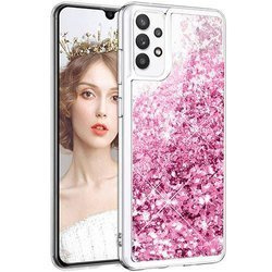 Etui do Samsung Galaxy A32 4G BROKAT LIQUID CASE + SZKŁO HARTOWANE