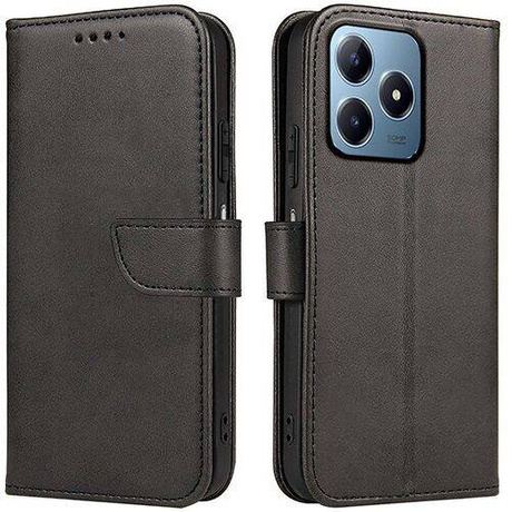 Etui do Realme Note 60 / C63 / C61 SKÓRZANE SKIN + SZKŁO HARTOWANE