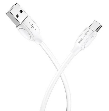 Borofone SZYBKI KABEL USB-C QUICK CHARGE 3A 1M