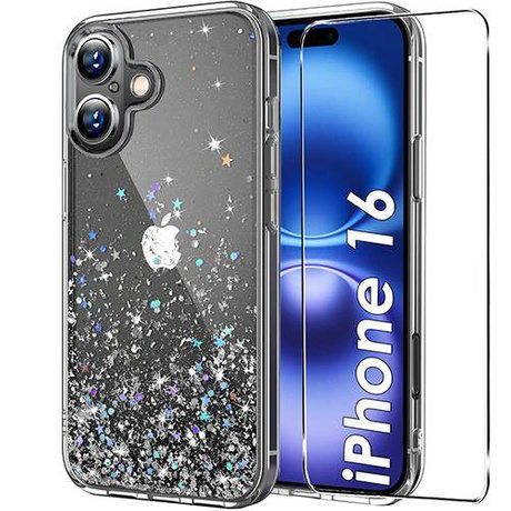 Etui do iPhone 16 BROKAT CASE + SZKŁO HARTOWANE