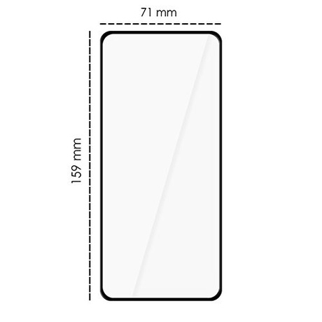 SZKŁO HARTOWANE 5D do Motorola Edge 60 szybka na cały ekran 