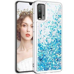 Etui do Xiaomi Redmi 9T BROKAT LIQUID CASE + SZKŁO HARTOWANE