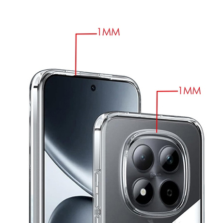 Etui SLIM CASE do Xiaomi Redmi Note 15 Pro 5G + 2x SZKŁO SZYBKA 9H