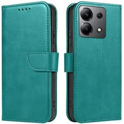 Etui do Xiaomi Redmi Note 13 Pro 4G SKÓRZANE SKIN + SZKŁO HARTOWANE