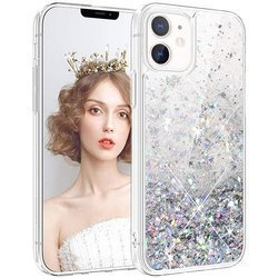 Etui do iPhone 12 BROKAT LIQUID CASE + SZKŁO HARTOWANE