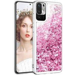 Etui do Xiaomi Redmi Note 10 5G BROKAT LIQUID CASE + SZKŁO HARTOWANE