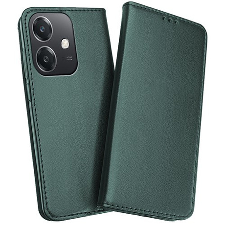 Etui do Oppo A40 / A40m skórzane magnetyczne z klapką + 2x SZKŁO HARTOWANE