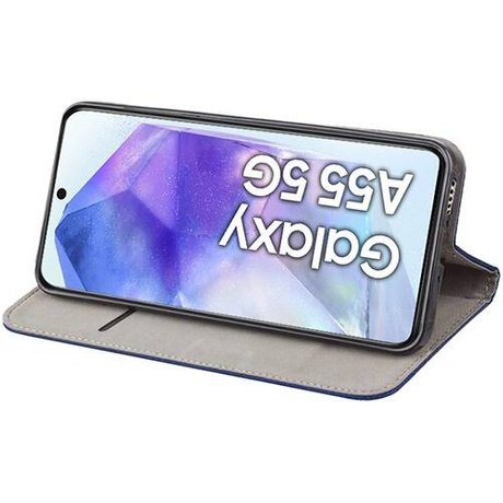 Etui do Samsung Galaxy A55 5G SMART MAGNET CASE + SZKŁO HARTOWANE