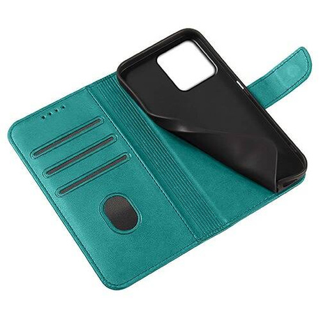 Etui do Realme Note 60 / C63 / C61 SKÓRZANE SKIN + SZKŁO HARTOWANE