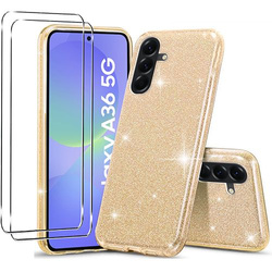 Etui BLING BROKAT CASE do Samsung Galaxy A36 5G + SZKŁO HARTOWANE