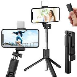 KIJ KIJEK DO SELFIE STICK TRIPOD STATYW PILOT LAMPA BLUETOOTH BT MONOPOD