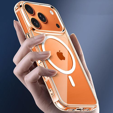 Etui do iPhone 17 Pro Max DO MAGSAFE WZMACNIANE ANTI SHOCK CLEAR CASE + 2x Szkło 9H