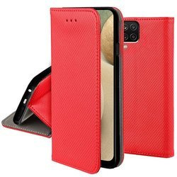 Etui do Samsung Galaxy A12 SMART MAGNET CASE + SZKŁO HARTOWANE