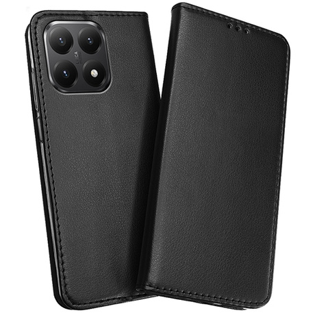 Etui do Xiaomi 15T skórzane magnetyczne z klapką + 2x SZKŁO HARTOWANE