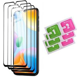 3x SZKŁO HARTOWANE 9D na cały ekran do Xiaomi Redmi 12C
