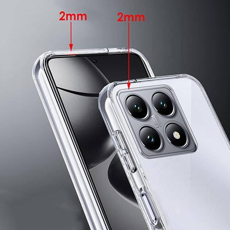 Etui do Xiaomi 14T WZMACNIANE 360° CASE + SZKŁO HARTOWANE