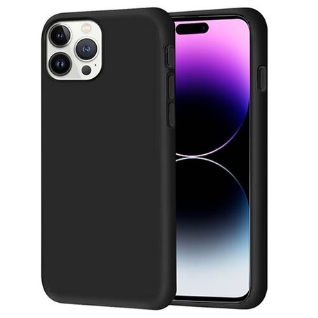 Etui do iPhone 14 Pro Max SILICONE CASE + SZKŁO HARTOWANE