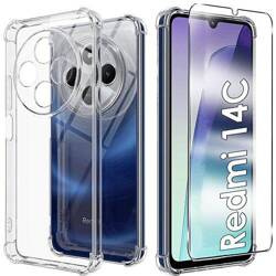 Etui do Xiaomi Redmi 14C ANTI SHOCK CASE + SZKŁO HARTOWANE