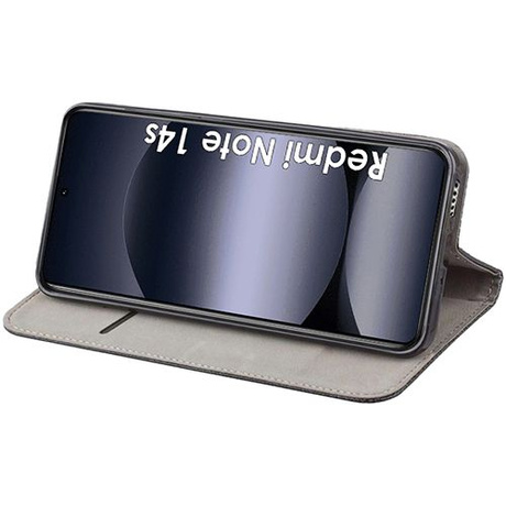 Etui do Xiaomi Redmi Note 14s SMART MAGNET CASE + 2X SZKŁO HARTOWANE