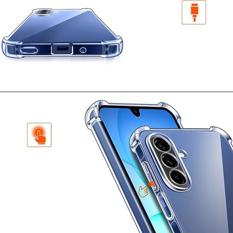 Etui do Samsung Galaxy A17 5G ANTI SHOCK CASE + 2x SZKŁO HARTOWANE