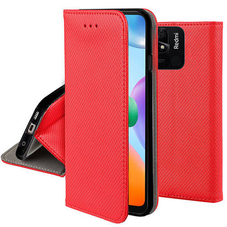 Etui do Xiaomi Redmi 10C SMART MAGNET CASE + SZKŁO HARTOWANE