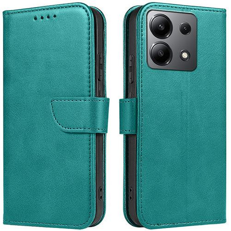 Etui do Xiaomi Redmi Note 13 Pro 4G SKÓRZANE SKIN + SZKŁO HARTOWANE