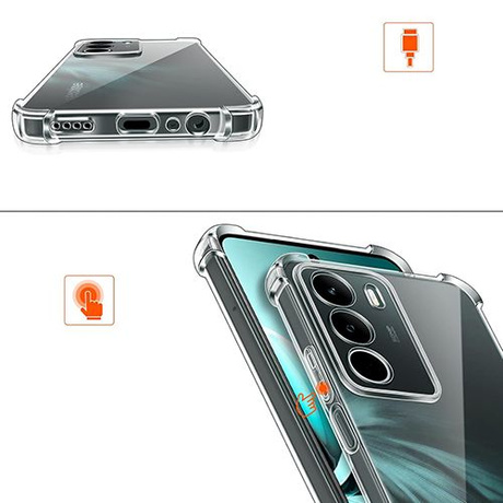 Etui do Realme C71 ANTI SHOCK CASE + 2x SZKŁO HARTOWANE