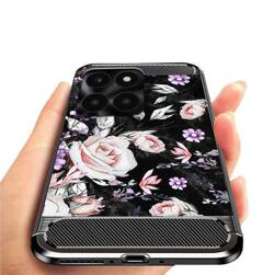 Etui do Honor X6a wzory CASE + SZKŁO