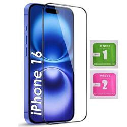 SZKŁO HARTOWANE 9D na cały ekran do iPhone 16