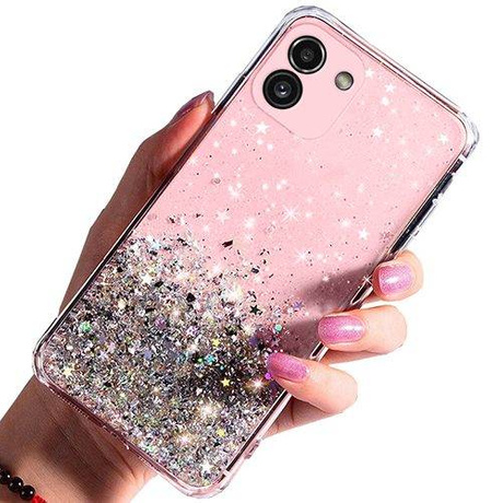 Etui do Samsung Galaxy A03 BROKAT CASE + SZKŁO HARTOWANE