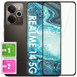 SZKŁO HARTOWANE 5D do Realme 14 5G / 14T 5G szybka na cały ekran 
