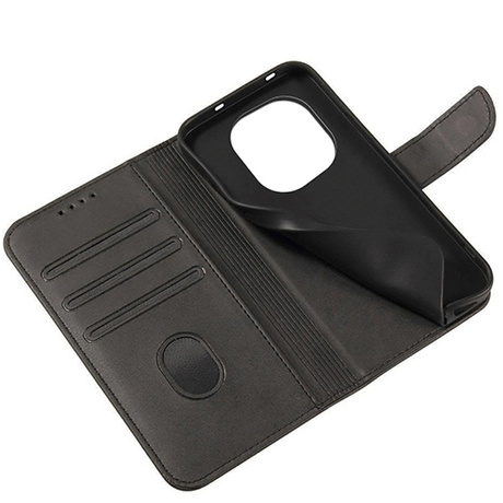 Etui do Xiaomi Redmi Note 15 5G SKÓRZANE SKIN + 5D SZKŁO HARTOWANE