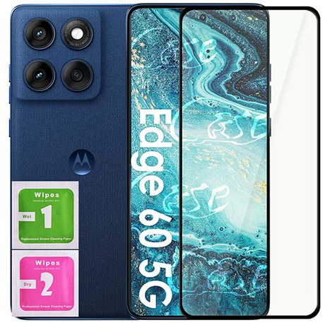 SZKŁO HARTOWANE 5D do Motorola Edge 60 szybka na cały ekran 