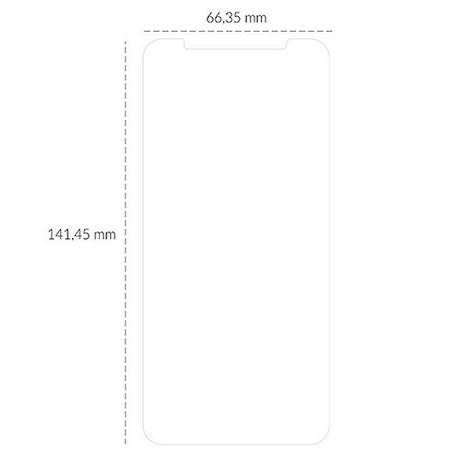 Szkło hartowane OrzechShield do iPhone XR