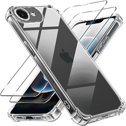Etui do iPhone 16e ANTI SHOCK CASE + 2x SZKŁO HARTOWANE