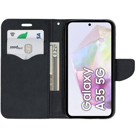 Etui do Samsung Galaxy A35 5G Portfel Case + SZKŁO HARTOWANE
