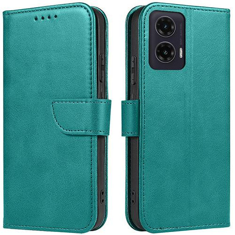 Etui do Motorola Moto G35 5G SKÓRZANE SKIN + SZKŁO HARTOWANE