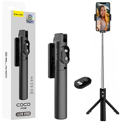 Blavec Selfie Stick Statyw Tripod Kijek do Telefonu Samsung iPhone + Pilot
