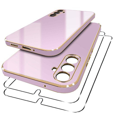 Etui do Samsung Galaxy A17 5G LUXURY CASE + 2x SZKŁO HARTOWANE