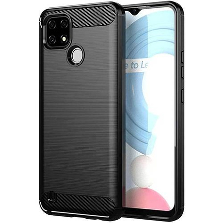 Etui do Realme C21 KARBON CASE pancerne + SZKŁO