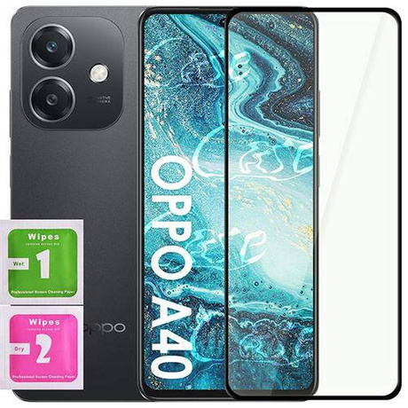 SZKŁO HARTOWANE 5D do Oppo A40 / A40m szybka na cały ekran 