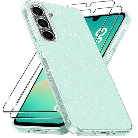 Etui do Samsung Galaxy A26 5G BROKAT CASE + 2x SZKŁO HARTOWANE