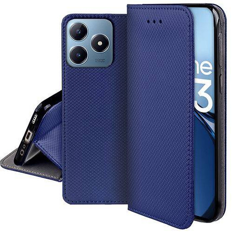 Etui do Realme Note 60 / C63 / C61 SMART MAGNET CASE + SZKŁO HARTOWANE