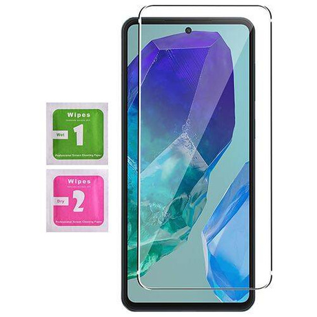 Etui do SAMSUNG GALAXY M55 5G KARBON CASE pancerne + SZKŁO