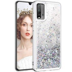 Etui do Xiaomi Redmi 9T BROKAT LIQUID CASE + SZKŁO HARTOWANE