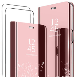 Etui do Samsung Galaxy S25 Plus CLEAR VIEW Cover Case + 2x SZKŁO HARTOWANE